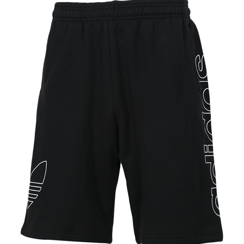 阿迪达斯三叶短裤男裤2019夏季新款运动裤透气速干五分裤DV3274