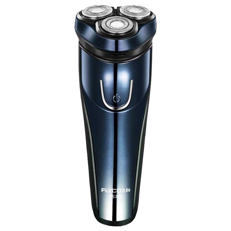 飞科(FLYCO)电动剃须刀 FS373+3只FR8刀头 男士智能防夹须刮胡刀旋转式三刀头全身水洗充电式刮胡子刀