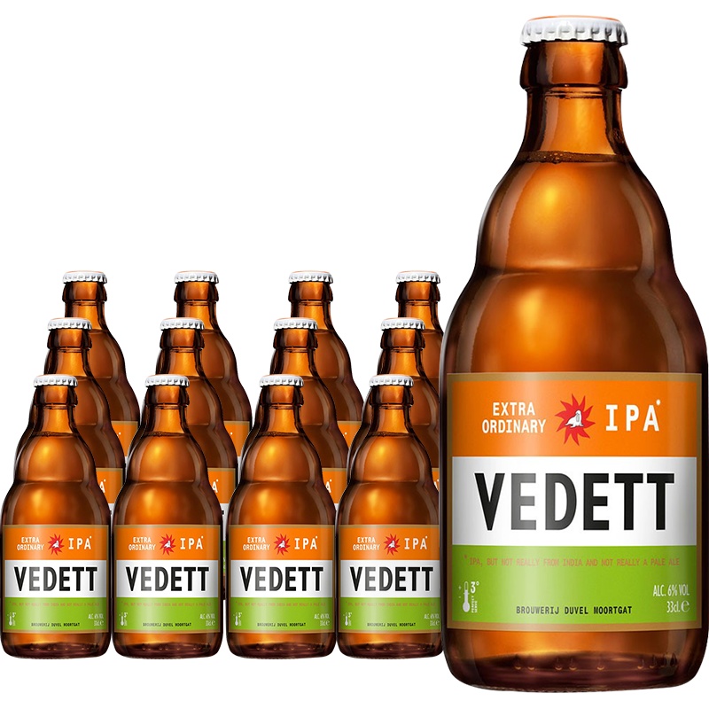 比利时原装进口啤酒手工精酿 海象啤酒(白熊姊妹款)330ml*12瓶装