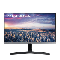 三星(SAMSUNG)S24R350FZC 23.8英寸 75HZ IPS技术窄边框 Freesync支持壁挂 电竞游戏屏 银底边 350(VGA线)