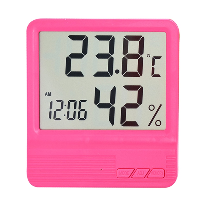 数显高精度温湿度计温度计-白色