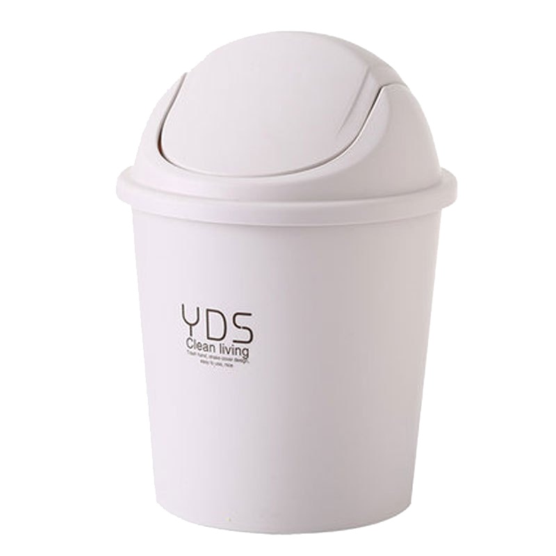 垃圾桶创意家用厨房卫生间垃圾桶有盖卧室客厅垃圾筒简约废纸篓生活日用清洁用品