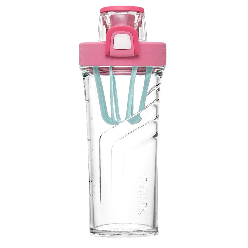 膳魔师(Thermos)男女便携运动Tritan塑料水杯710ML/500ML蛋白粉摇摇杯TP4086 家用/旅行/通用