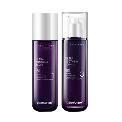 德妃(Dermafirm)紫苏水乳套装(镇定舒缓控油)(爽肤水200ml+乳液200ml)