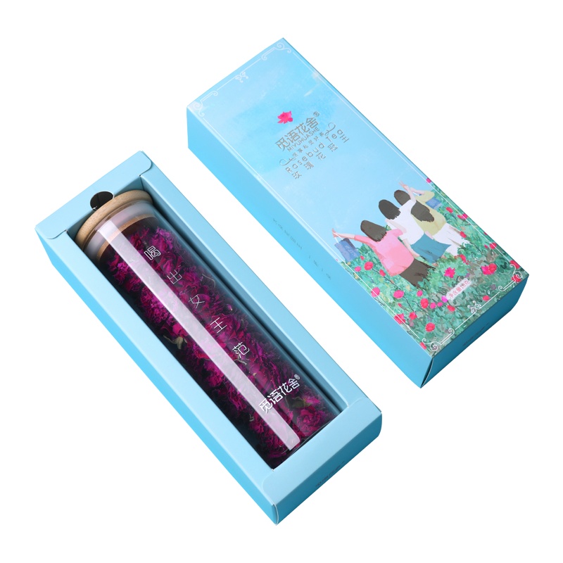 觅语花舍特级平阴玫瑰花茶大朵玫瑰花冠王无硫重瓣干玫瑰花茶一朵一杯泡水