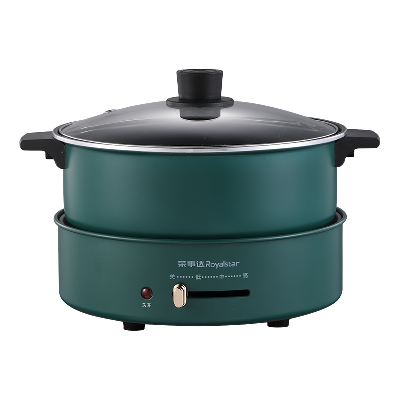 荣事达(Royalstar) RHG-B50F电火锅国潮火锅多功能锅电烧烤锅家用电火锅电煮锅多用途锅 电炒锅5升容量