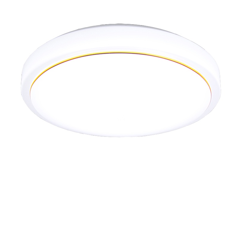 [启仁]led吸顶灯圆形家用节能超亮卧室灯客厅灯简约现代省电简易普通圆灯灯具灯饰厨房间餐厅卫生间阳台过道小卧室亚克力