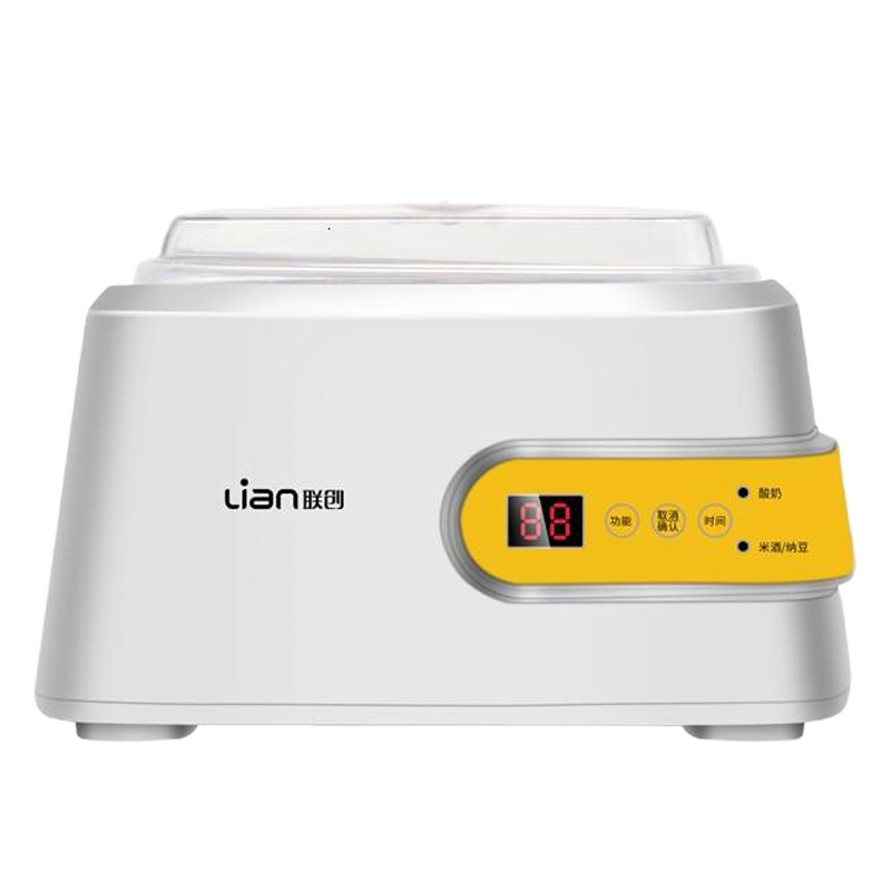 联创(Lian)酸奶机米酒机纳豆机家用多功能微电脑全自动304不锈钢内胆 DF-AM001M