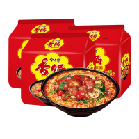 今麦郎方便面 香锅地道辣面五连包3包 袋装方便面 120g*5*3小袋 袋装泡面煮面方便速食