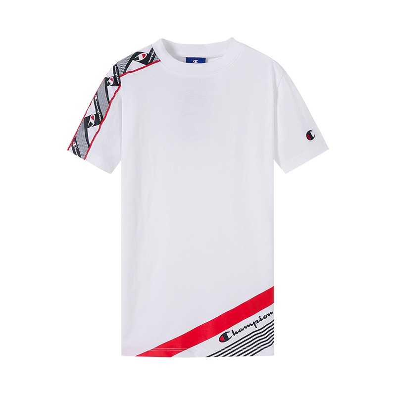 Champion/冠军 男女童儿童纯棉短袖T恤高端儿童T恤