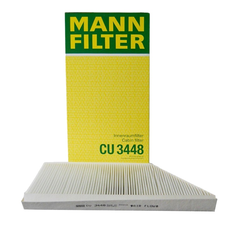 曼牌(MANN)空调滤CU3448适配06-13款雪铁龙C2/04-08款标致206/09-13款标致207