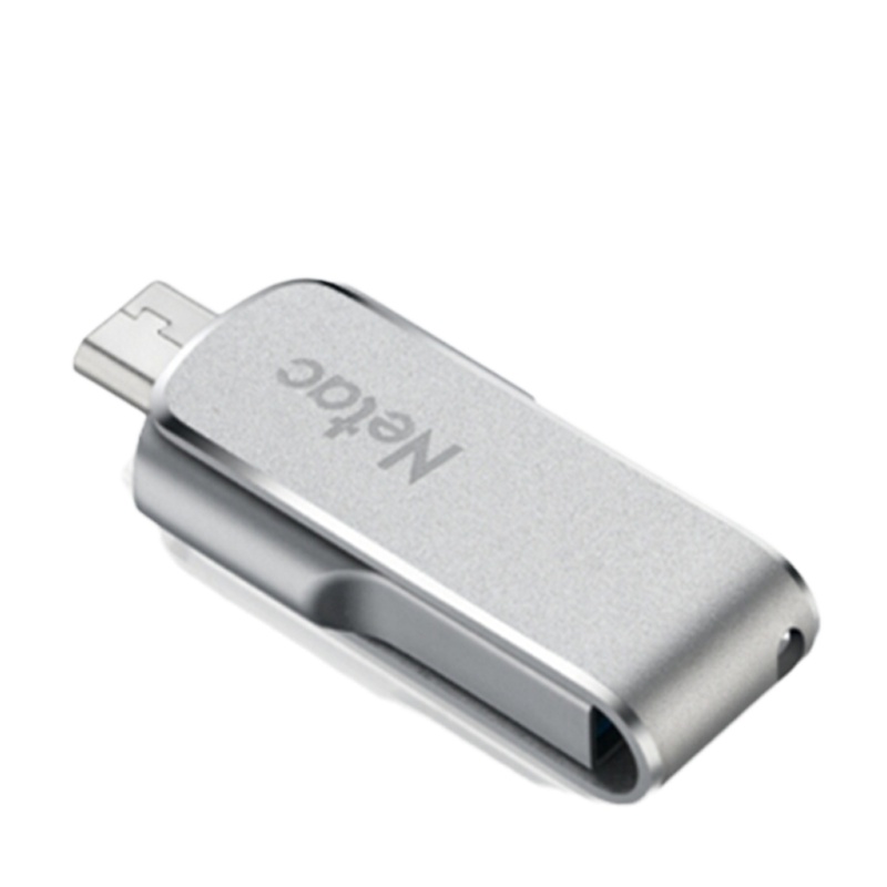 朗科-U380s 32G 迷你旋转型双接口金属手机U盘 闪存盘