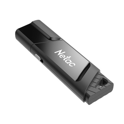 朗科(Netac)U盘128g U336高速USB3.0 写保护开关 带锁防删除 数据安全防病毒优盘128g