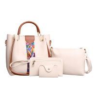 【顺丰配送】包包女包新款2020真皮百搭ins手提包女小包简约单肩斜挎包潮LB191203-1B白色