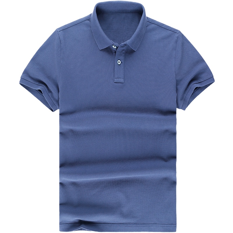 布先生短袖T恤 男士纯棉休闲洗水polo衫 翻领纯色夏AT10262