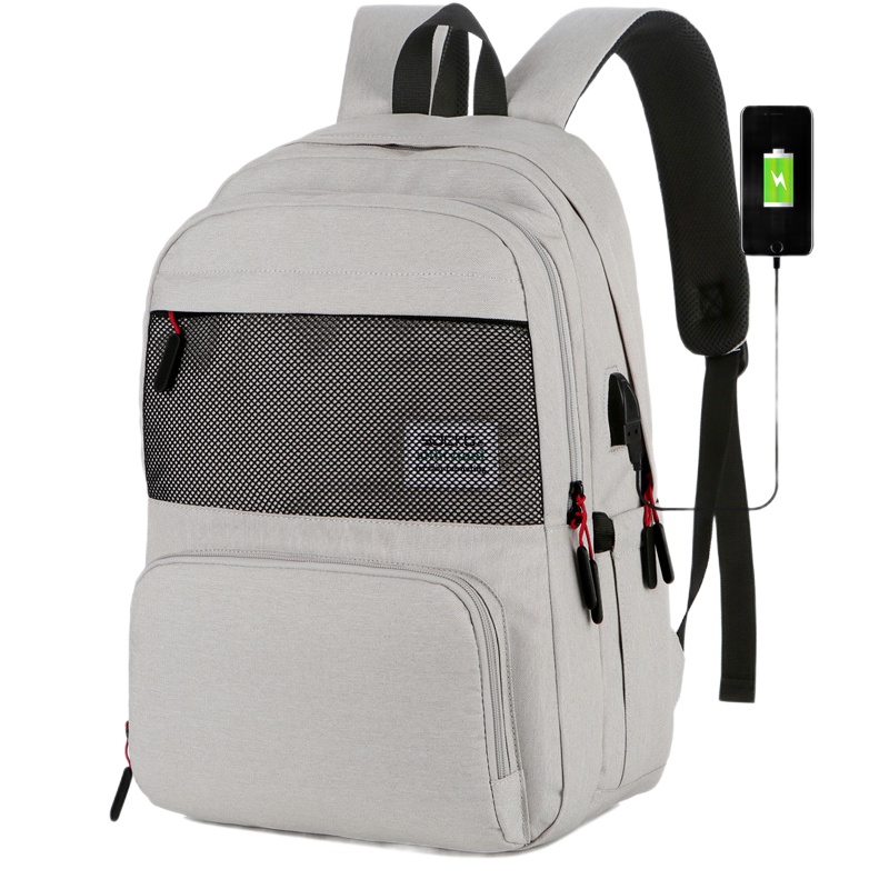 圣兰戈(SOCKO)电脑包15.6寸男双肩包女适用联想小新戴尔G3惠普神舟战神华为荣耀宏碁雷神炫龙苹果小米14笔记本书包