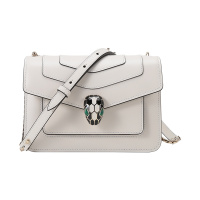 BVLGARI 宝格丽 女士 SERPENTI FOREVER系列牛皮蛇头扣单肩斜挎包小号290286