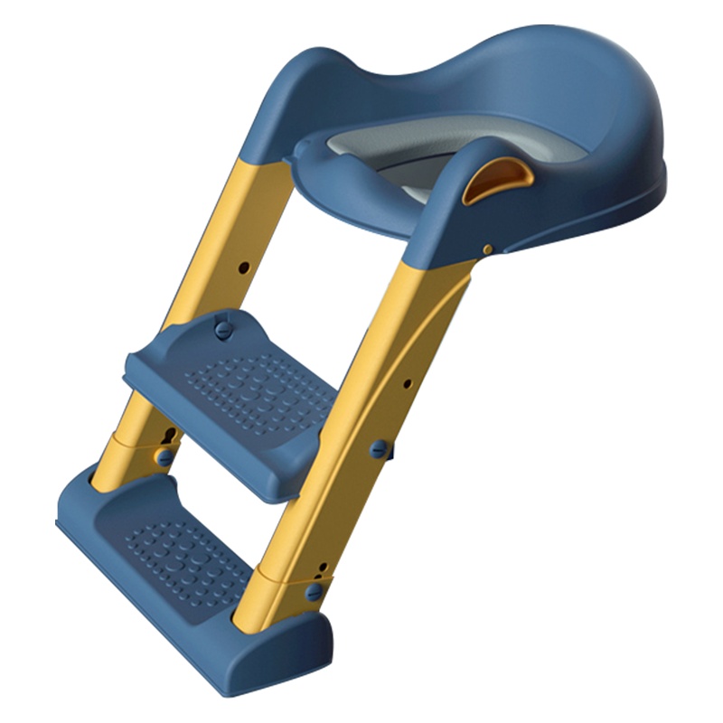 优勤儿童坐便器马桶梯椅男女宝宝马桶坐垫圈马桶架折叠架小孩厕所专用便尿盆