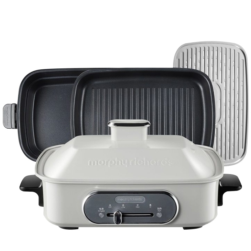 摩飞电器,MORPHY RICHARDS多功能锅MR9088 电火锅 海外版白色