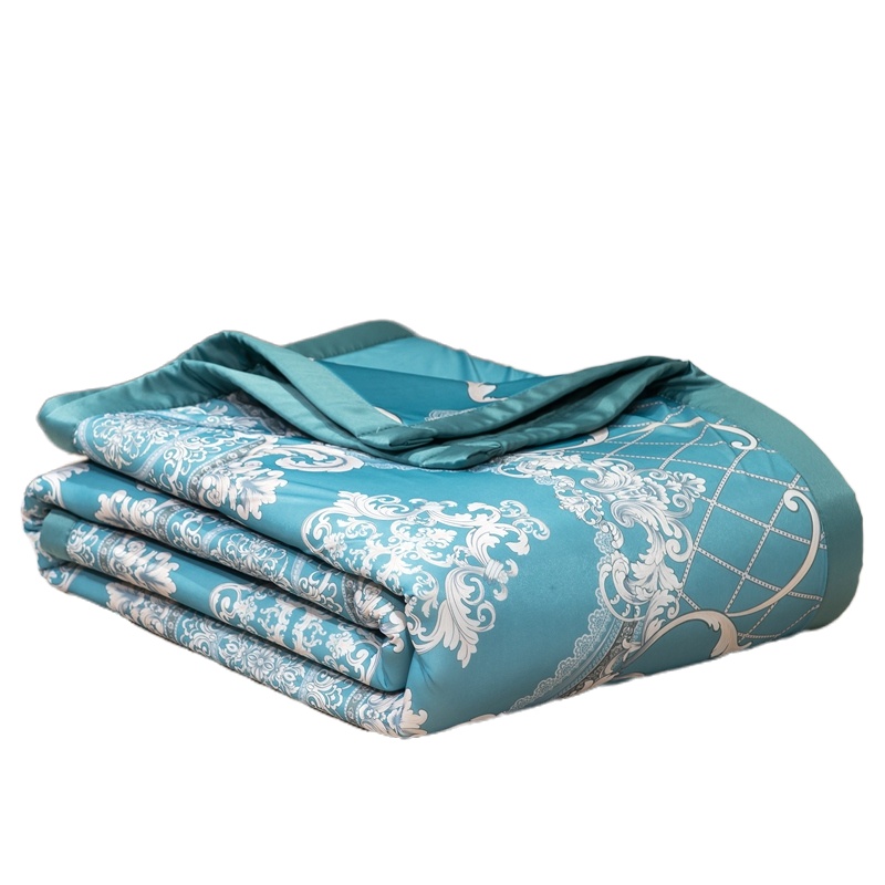 南极人可水洗泰国进口天然乳胶夏被单双人空调被子被芯天丝冰丝夏凉薄被子