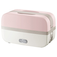 苏宁极物 蒸饭盒 DFH-B10J2 电热饭盒双层304不锈钢内胆可抽真空（单位：个）