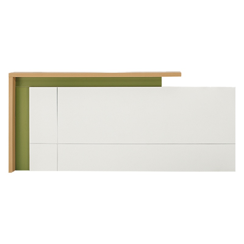 质凡前台收银台咨询台烤漆吧台新款接待台柜台店铺收银台公司前台接待台