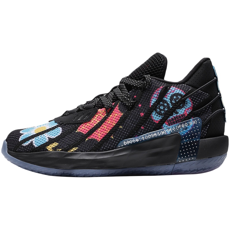 阿迪达斯男鞋篮球鞋DAME 7 GCA利拉德实战休闲运动鞋FZ3189