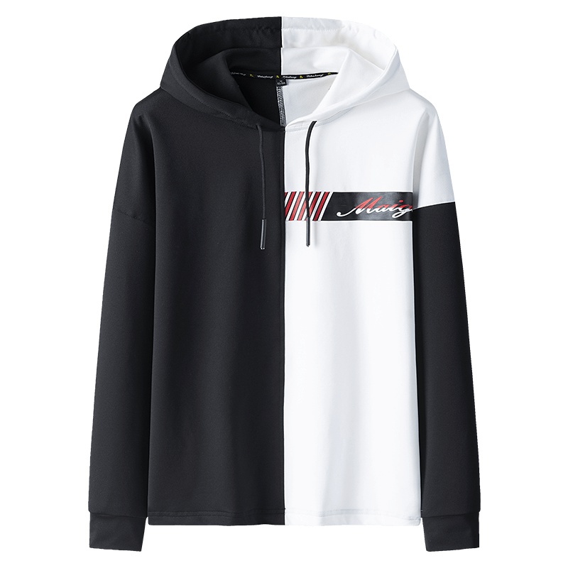 稻草人(Mexican)卫衣男青年潮牌休闲运动拼色连帽长袖外套学生院港风春秋季