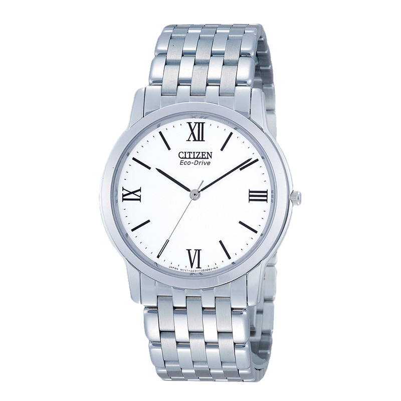 西铁城(CITIZEN)光动能专柜款不锈钢表带表壳商务男表AR0015-68A
