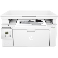 惠普(hp) M132a黑白激光多功能打印机一体机 复印扫描 A4家用办公套餐三