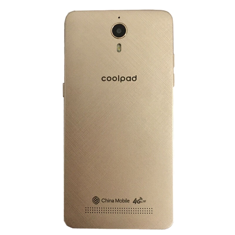 [购机送钢化膜+耳机] 标配 酷派 8722 标配 移动4G手机 双卡双待 支持老年模式 一体机智能手机 金色