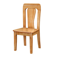 [红心家居]椅子靠背凳子实木餐椅简约饭店用餐椅