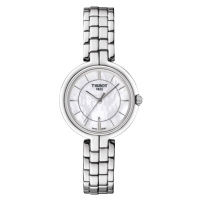 天梭（TISSOT）手表瑞士时尚潮流弗拉明戈系列简约 石英女表商务 休闲 时尚 圆形T094.210.11.11.00