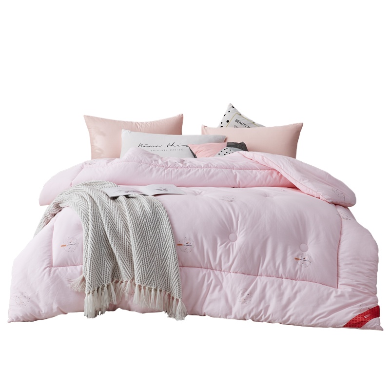 红豆家纺 被子冬被全棉纯棉加厚保暖春秋被芯四季通用棉被双人