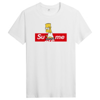 纯棉短袖T恤男纯色圆领宽松体恤夏季男士纯色衣服潮 DT10106