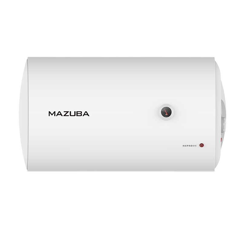 松桥(MAZUBA)电热水器SQ-50M1 50升热水器 1800W旋钮式适用2-3人防电墙 漏电示警速热 家用热水器