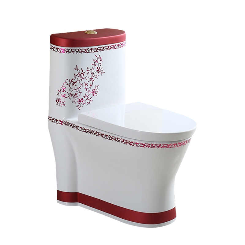 露泊雅卫浴陶瓷马桶特殊坑距250/350/450/500坑距抽水马桶彩色坐便器座