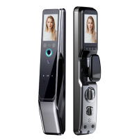 以方科技 巴博斯人脸识别掌纹指纹锁家用防盗门密码锁智能锁自动电子锁磁卡门锁上门安装