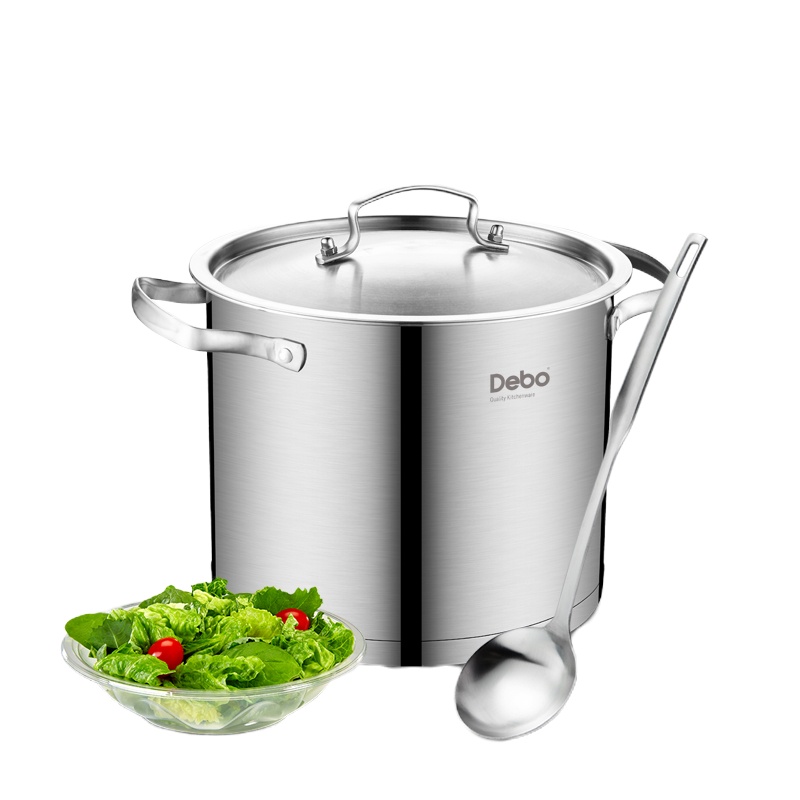 Debo德铂 布莱特不锈钢304家用电磁炉汤锅 DEP-517 单个装