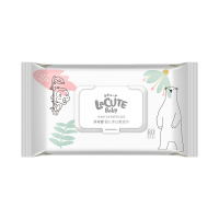 乐可爱婴儿手口湿巾80抽 单包装