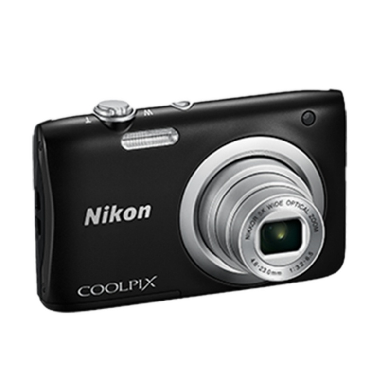 尼康(Nikon) COOLPIX A100 轻便型数码相机 国行黑色,家用便携高清数码相机