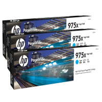 惠普 L0S00AA 975X 高容量青色硒鼓 页宽系列 (单位:支)