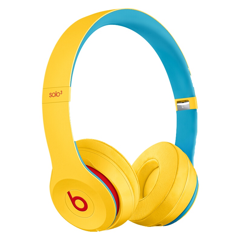 BEATS Solo3 Wireless 头戴式蓝牙耳机 学院黄