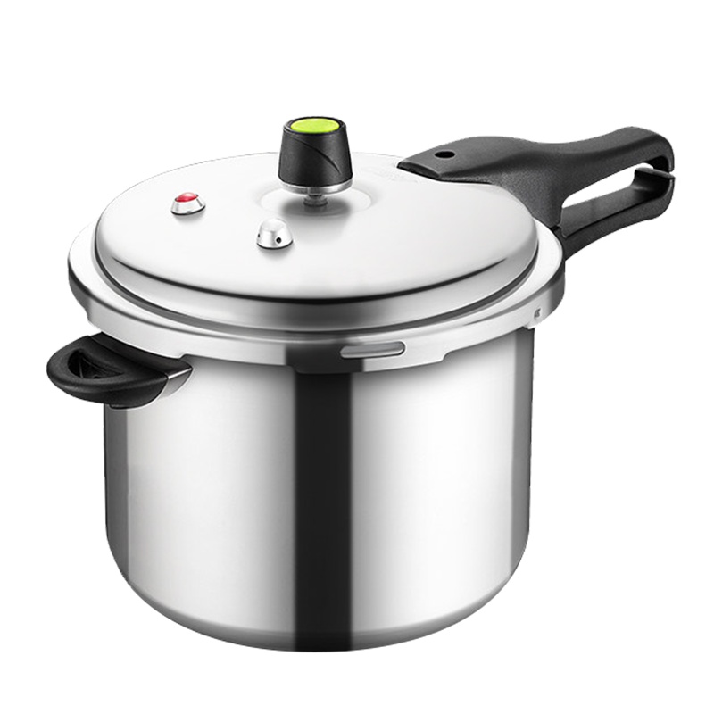 爱仕达(ASD) 锅具24CM六保险铝制燃气压力锅 明火适用高压锅 YL24S2WG 铝合金燃气灶适用 6L以上