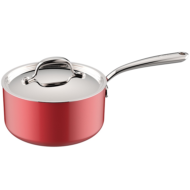 意大利Lagostina拉歌蒂尼奶锅泡面锅高颜值汤锅宝宝辅食锅18厘米奶锅 18厘米单柄汤锅