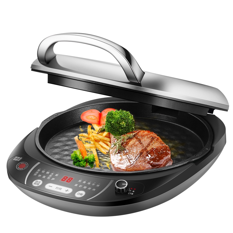 苏泊尔（SUPOR）电饼铛家用双面加热煎烤机三明治机可拆洗加深烤盘煎饼烙饼锅早餐机多功能电饼档火红点30R811