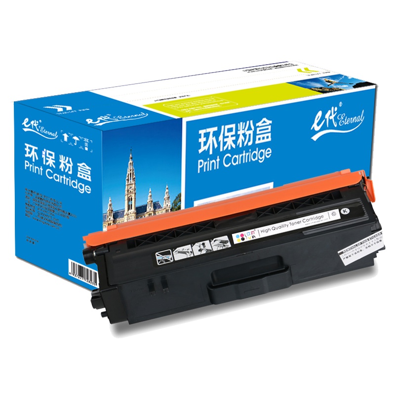 e代经典e-兄弟TN-370BK粉盒黑色 适用于兄弟 HL-4150CDN/HL-4570CDW/DCP-9055CDN