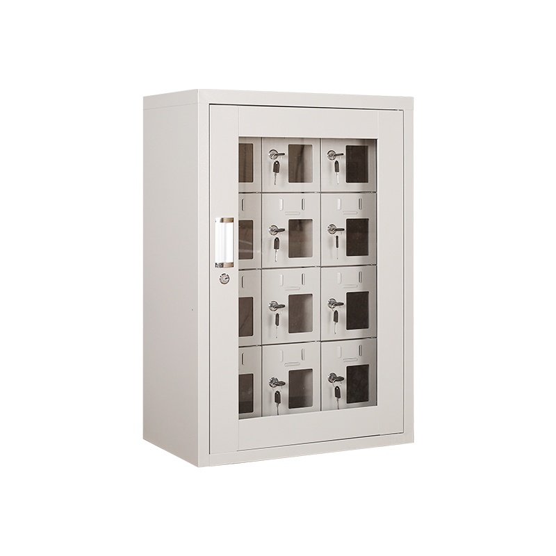 振奥 手机充电柜 手机存放柜 单位员工手机保管柜 铁皮柜 带锁12门