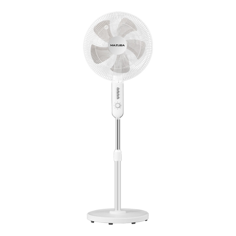 松桥(MAZUBA)电风扇家用床头定时落地扇60分钟定时 五叶大风量3档立式办公室低音风扇空调伴侣FS35-M12K
