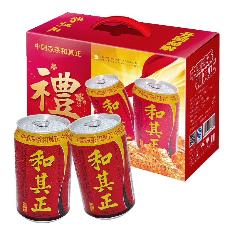 和其正 凉茶310ml*12瓶 整箱